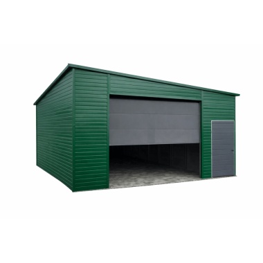 blechgarage-18x6x380-m-mit-einer-dachneigung-nach-hinten-2x-sektionaltor-1x-tuer-8x-fenster-dachrinne-attika-dachblende-kantenschutz-horizontalpanel-konstruktion-aus-verzinkten-vierkantprofilen_20