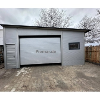 garage-7x6x35m-dachneigung-rechts-2x-tuer-sektionaltor-fenster-dachrinne-kantenschutz-verankerung-konstruktion-aus-verzinkten-vierkantprofilen-bleche-horizontal-vernietet-isolation-27364_6