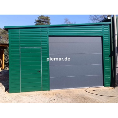 garage-mit-dachneigung-nach-links-sektionaltor-elektroantrieb-2x-fenster-tuer-mit-patentschloss-dachrinne-kondensvlies-dach-und-waende-attika-kantenschutz-konstruktion-aus-verzinkten-vierkantprofilen-bleche-horizontal_1