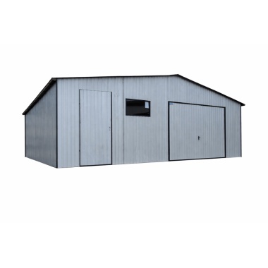 blechgarage-mit-satteldach,-1x-schwingtor,-1x-fenster,-1x-tür,-dachrinne,-verzinkt_10