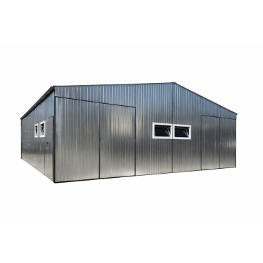 blechgarage-mit-satteldach,-4x-doppelflügeltor,-4x-fenster,-1x-tür,-dachrinne,-verzinkt-6552_7