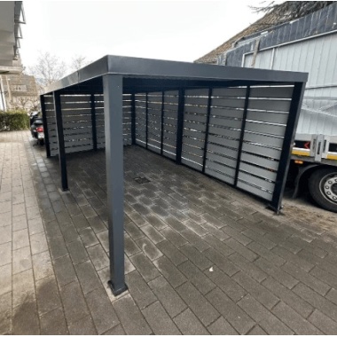 carport-mit-dachneigung-nach-hinten,-attika,-2-wände-mit-blechlamellen,-in-farbe-5