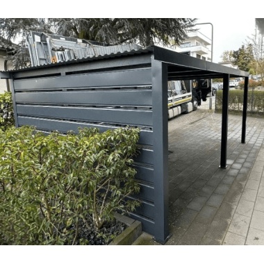 carport-mit-dachneigung-nach-hinten,-attika,-2-wände-mit-blechlamellen,-in-farbe-9