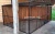 Hundezwinger mit Rückwand und Seitenwand mit Holzverkleidung: 4 x 4 x 1,75m